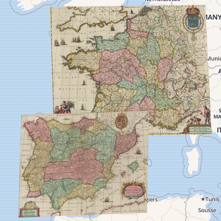 Compare two maps