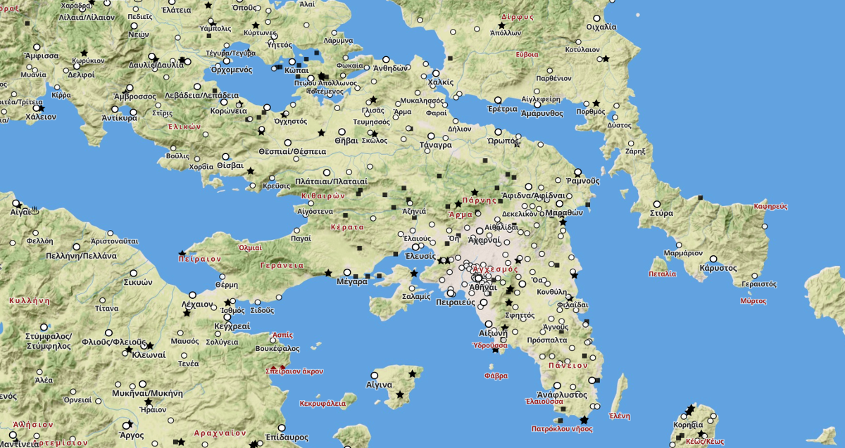 Roman Empire Vector Map Klokan Technologies